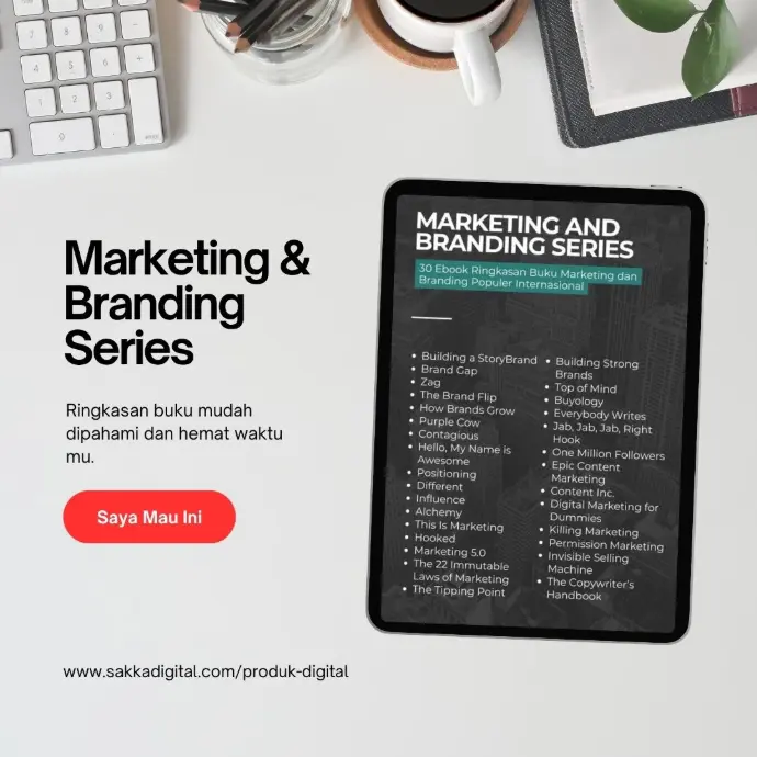 Buku marketing & branding series oleh Diringkesin